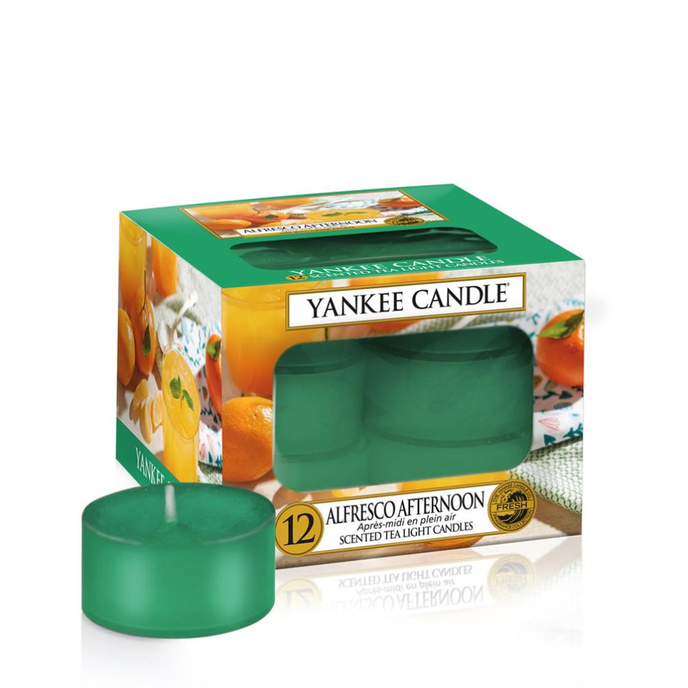Yankee Candle Alfresco Afternoon Tea Lights (Pack of 12) £6.29